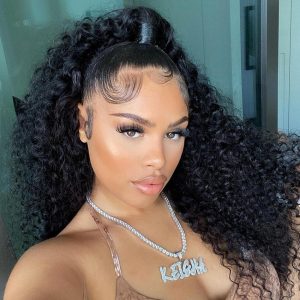 Peruvian Hair Curly wigs